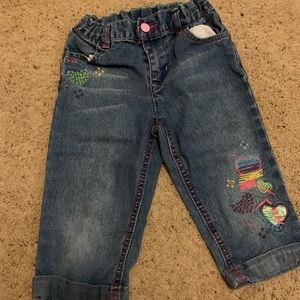 Jean Patchwork Capri’s